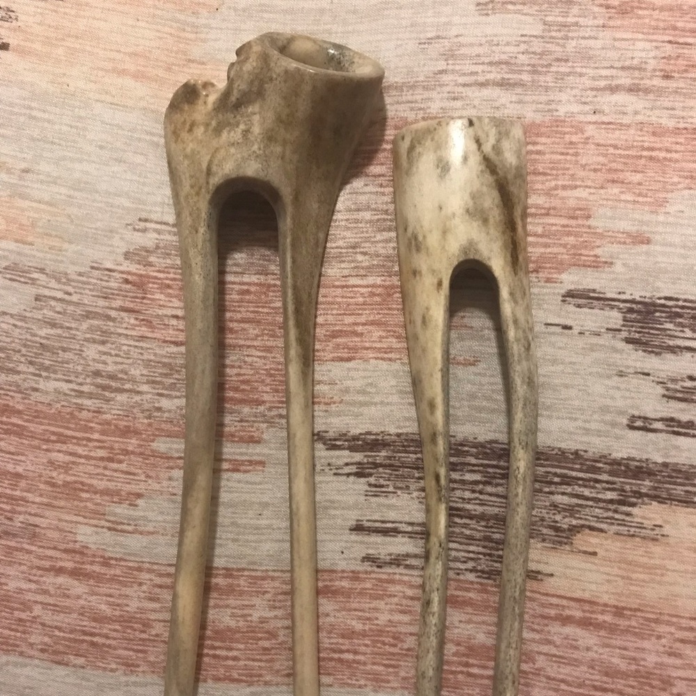 Alaska Caribou hair picks